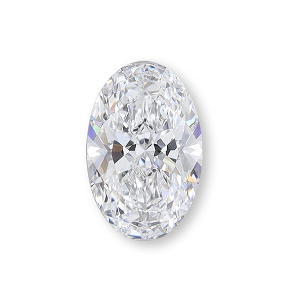 實驗室鑽石橢圓形IGI.5克拉E.vs1 