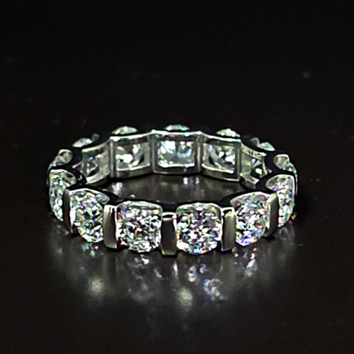 圓鑽無主石戒指